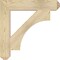 Ekena Millwork Westlake Craftsman Rough Sawn Bracket, Douglas Fir, 4"W x 24"D x 24"H BKT04X24X24WTL04RDF - alternate 4
